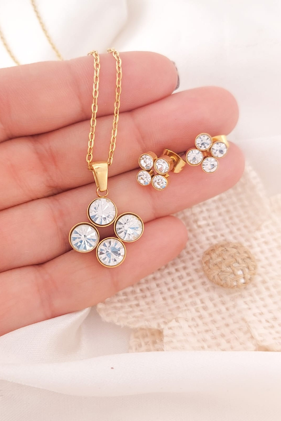 Juego Dama Acero 25724