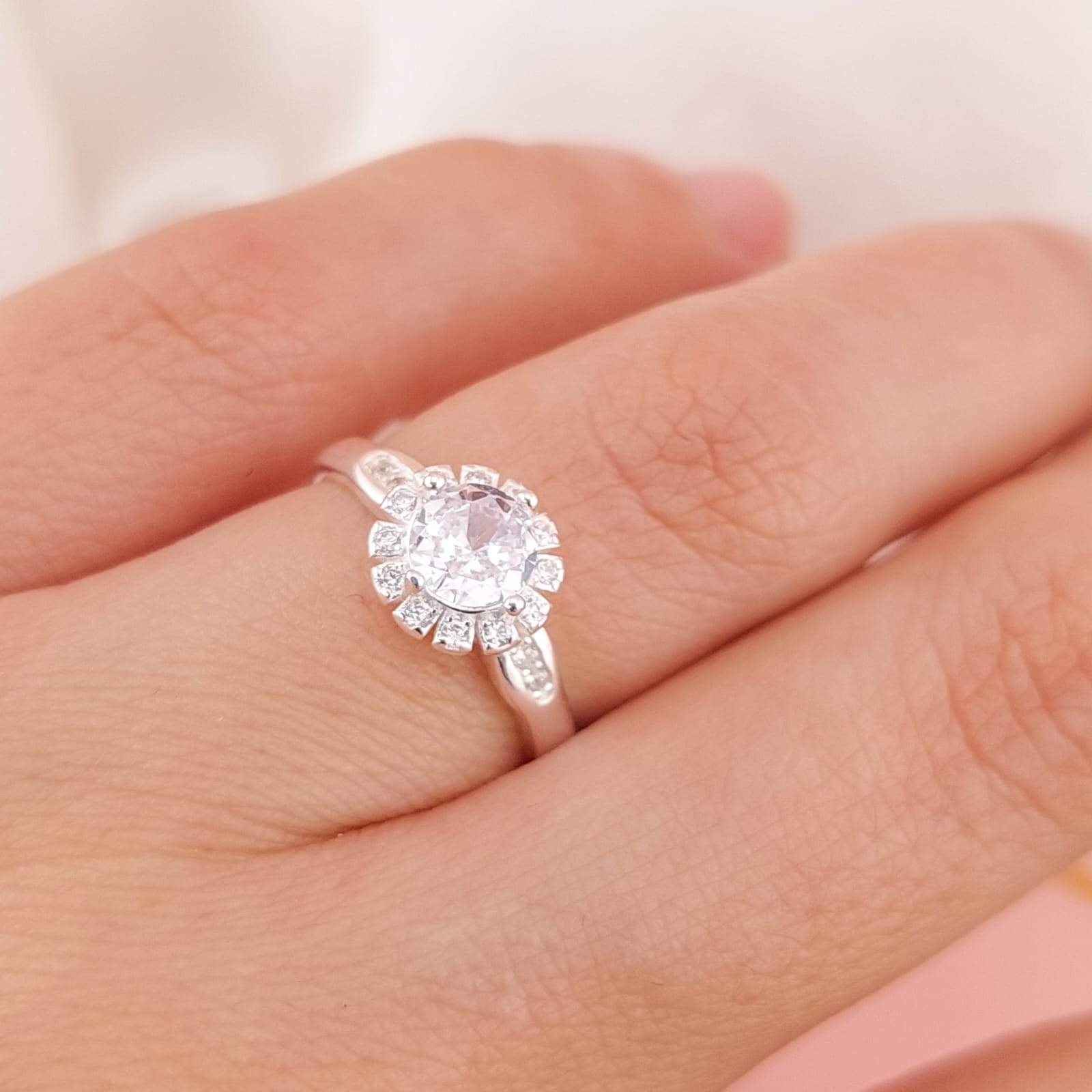 Anillo Compromiso Plata 925 210000024105v