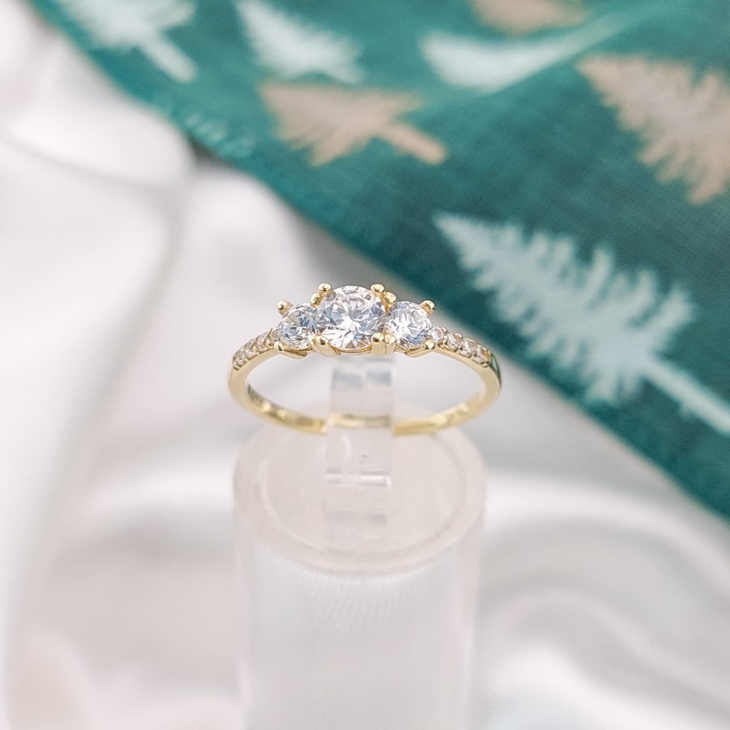 Anillo Dama Promesa Oro 10k 25748