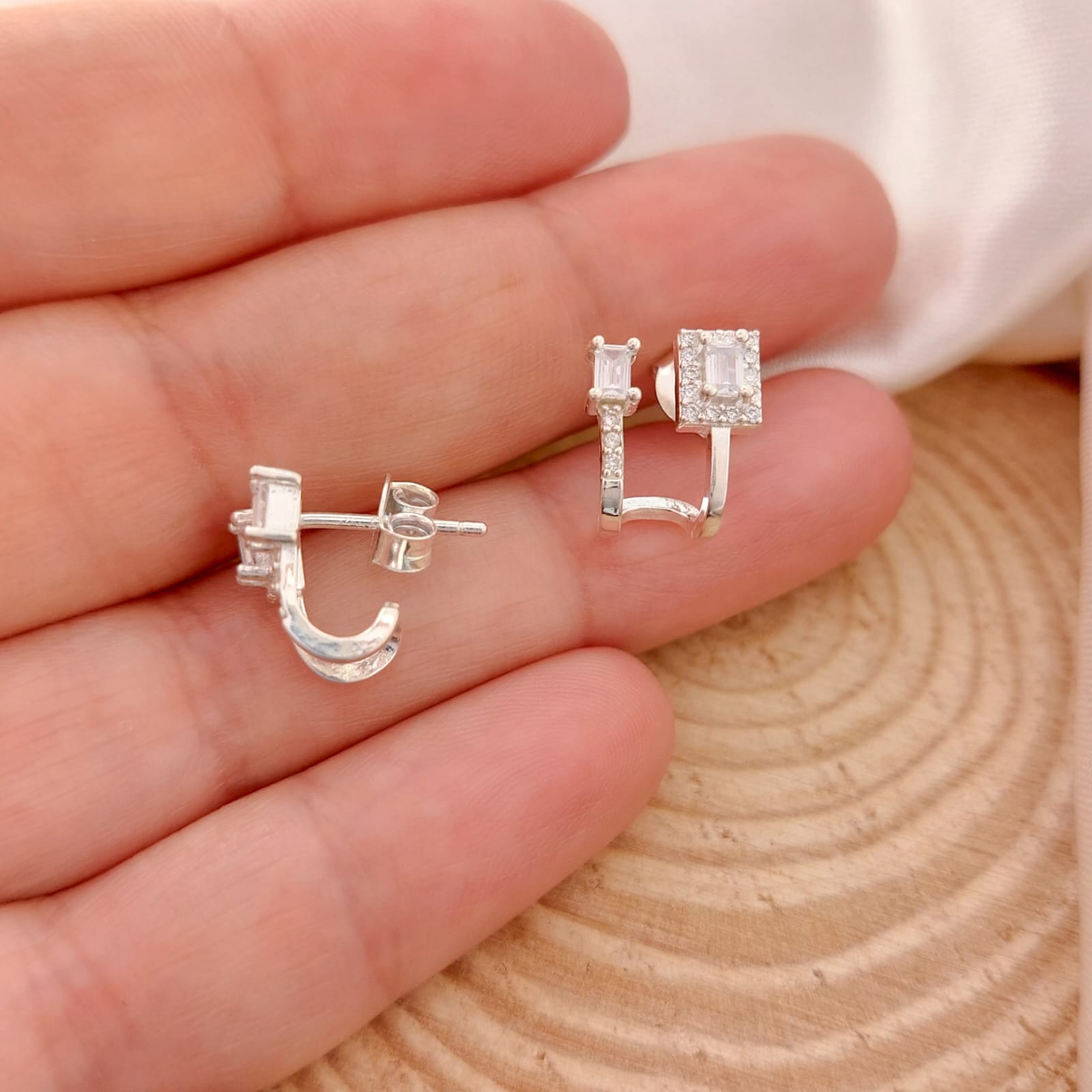 Aretes Dama Plata 925 25434