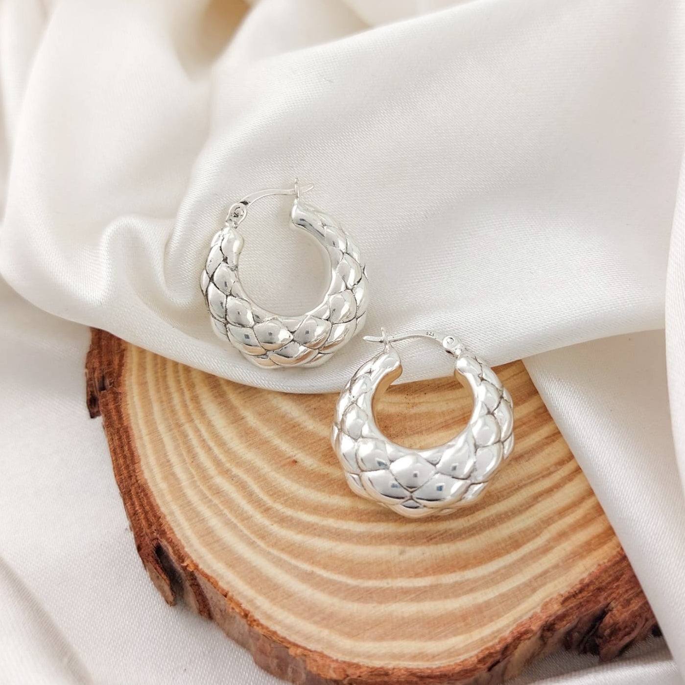 Argollas 18mm Plata 925 210000024127