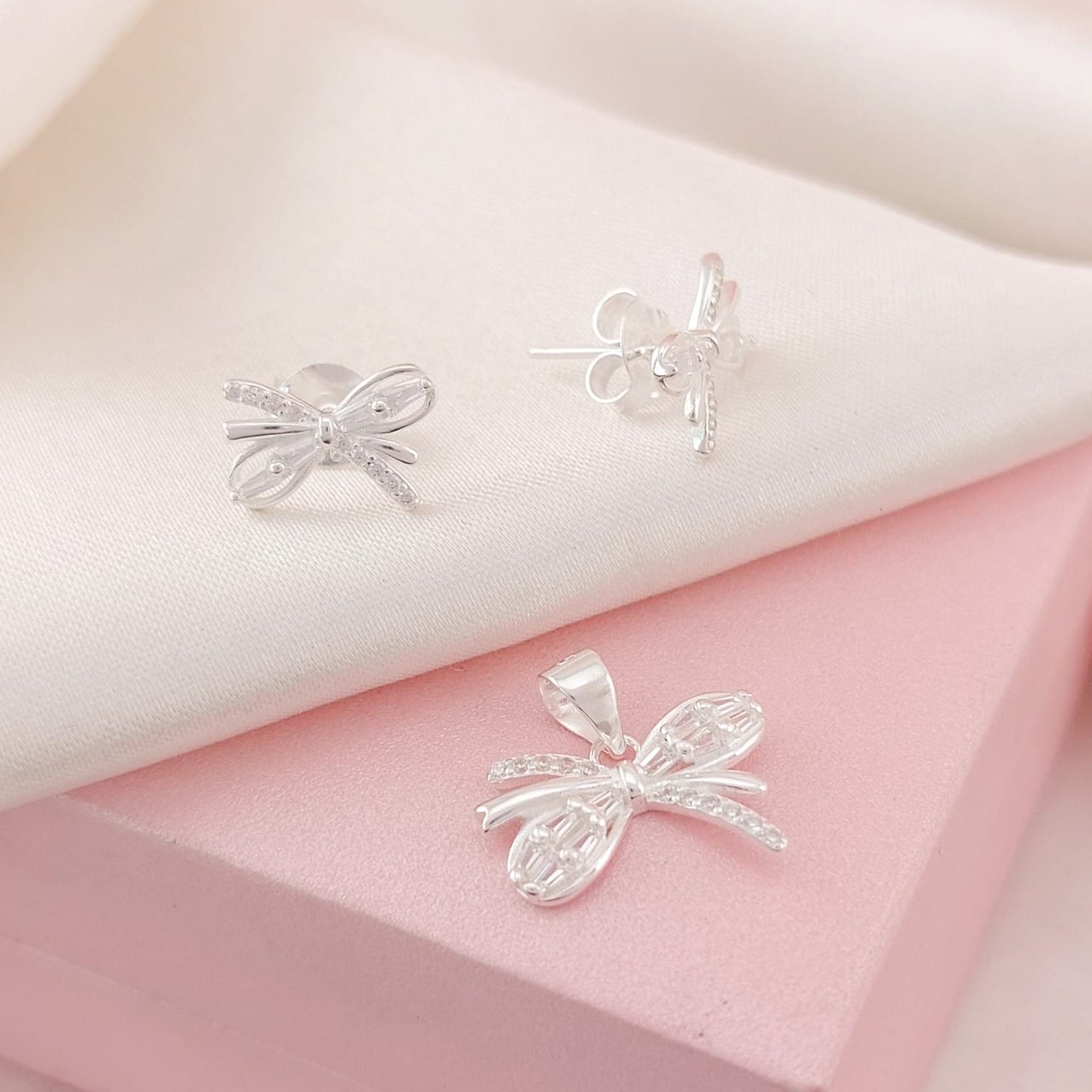 Juego Dama Plata 925 24071