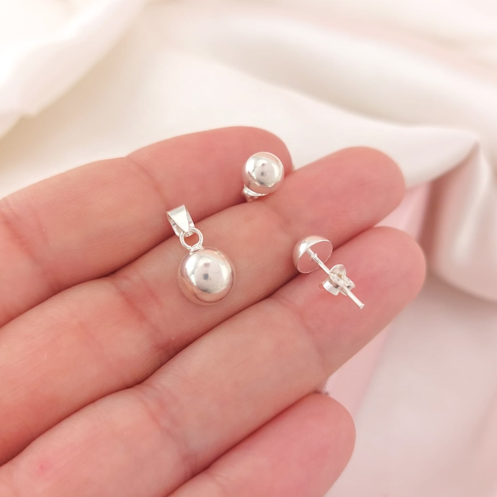 Juego Dama Plata 925 25233