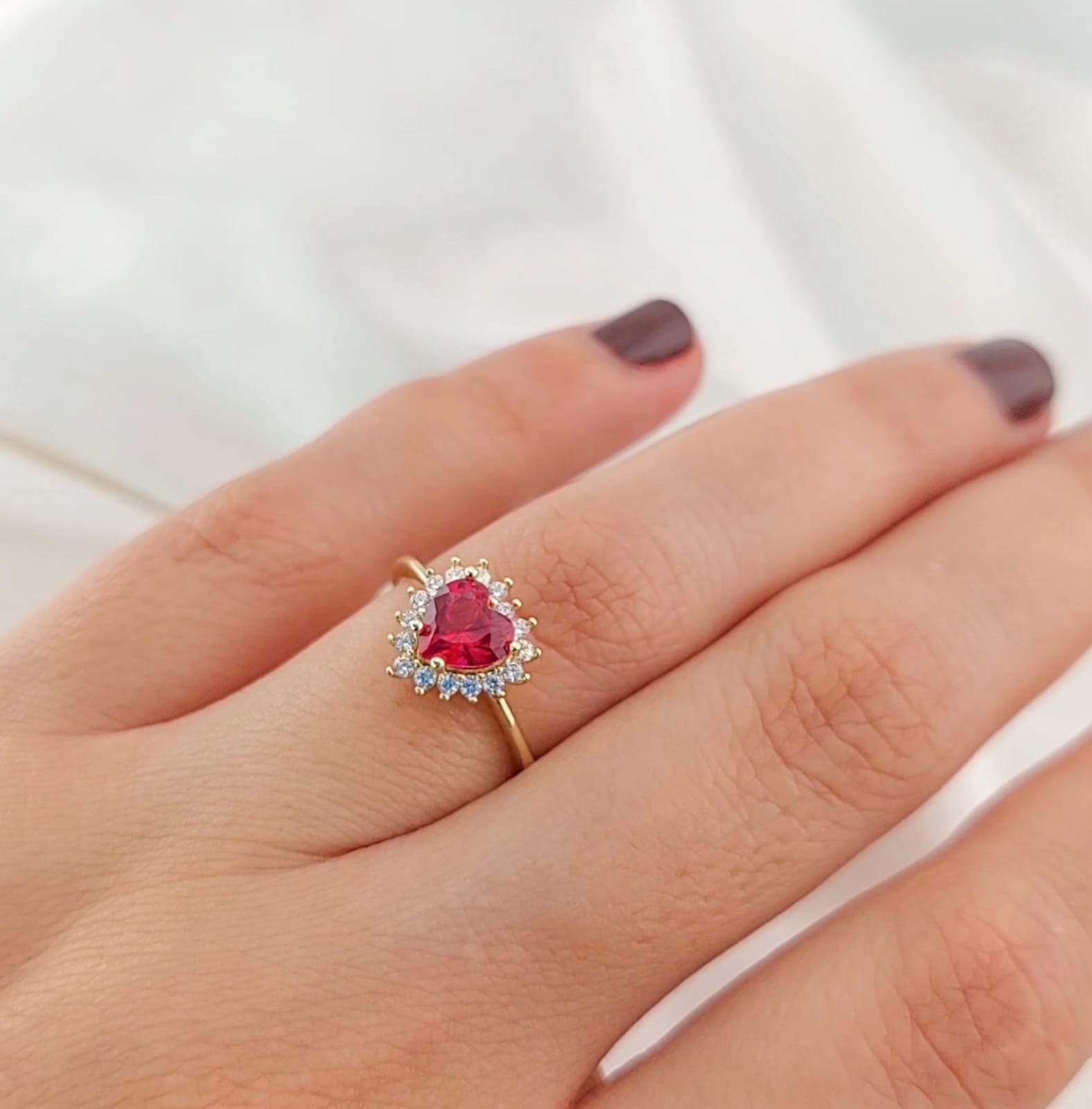 Anillo Dama Promesa Oro 10k 25757