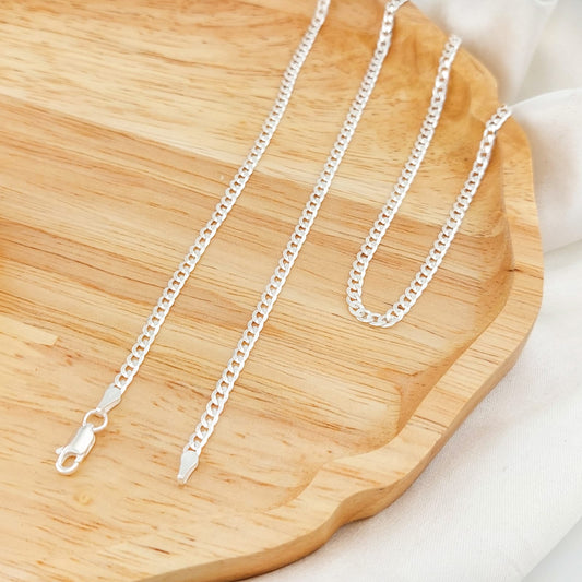 Cadena Grumet 60CM/3MM Plata 925 26198
