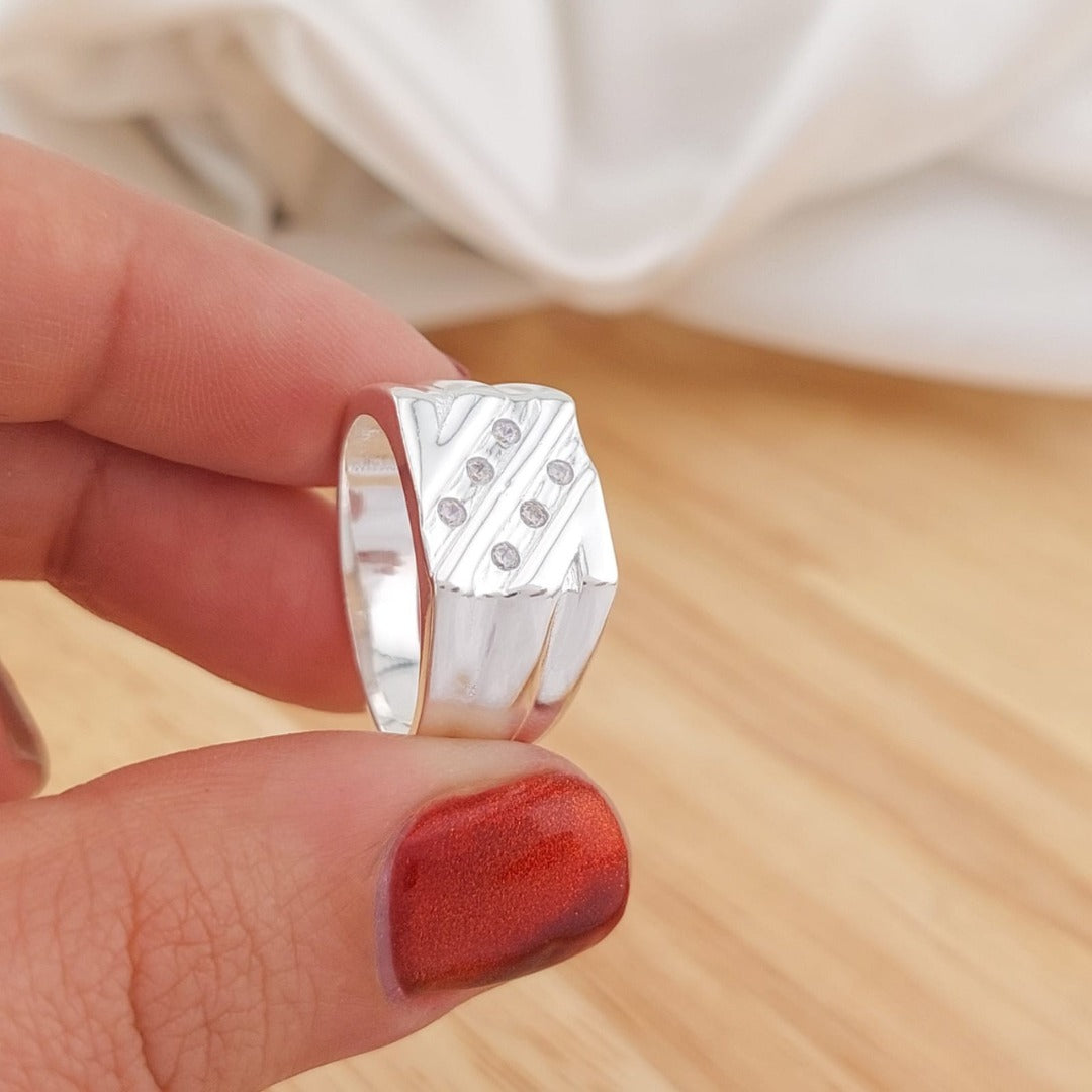 Anillo para Hombre Plata 925 26250