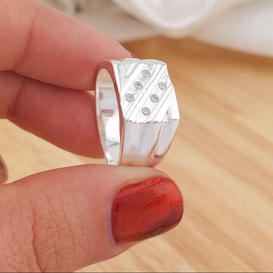 Anillo para Hombre Plata 925 26250
