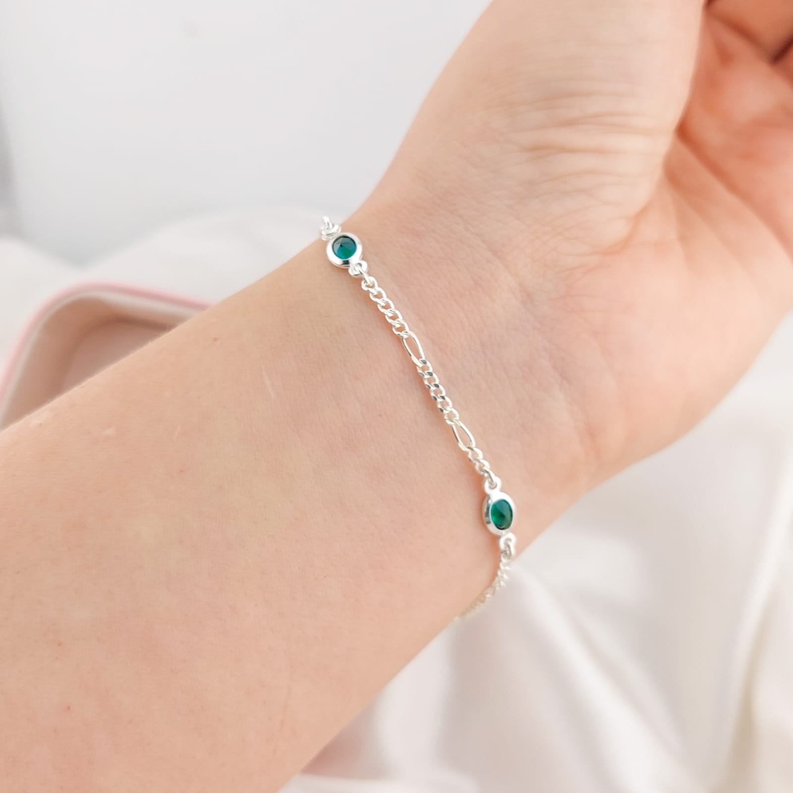 Pulsera Dama 18.5cm Plata 925 26189