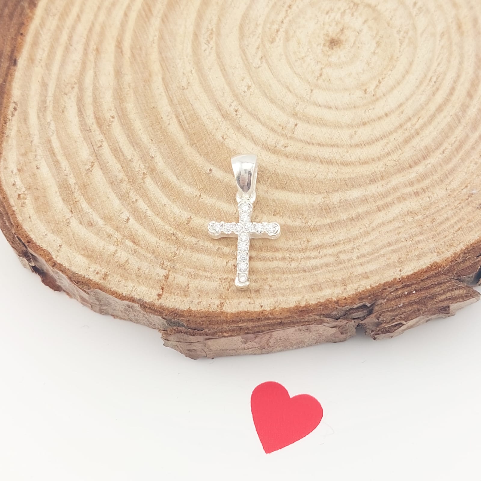 Dije Cruz 15mm Plata 925 26513