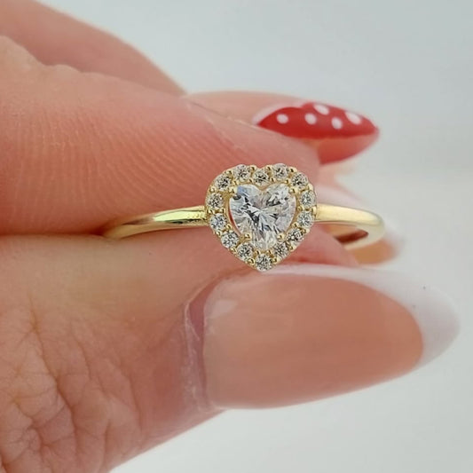 Anillo Compromiso Promesa Oro 10k 26601
