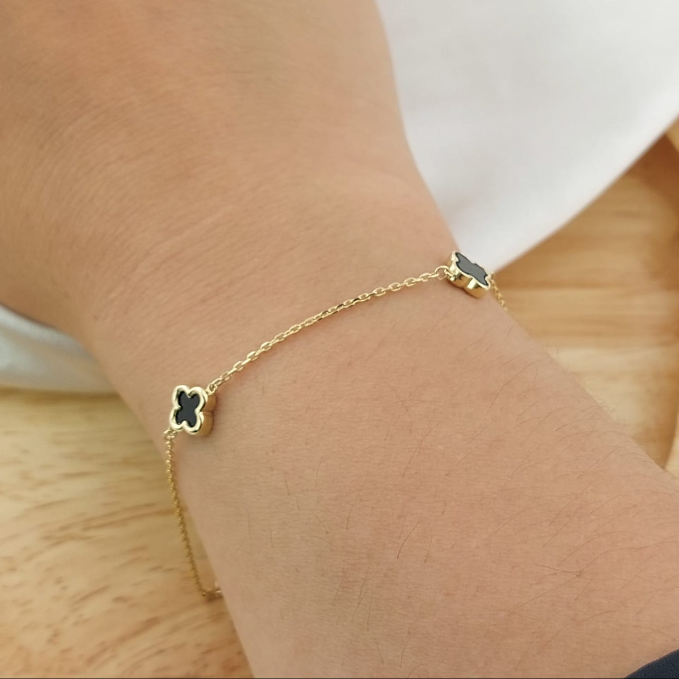 Pulsera 18.7cm Oro 10k 26694