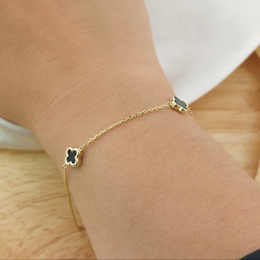 Pulsera 18.7cm Oro 10k 26694