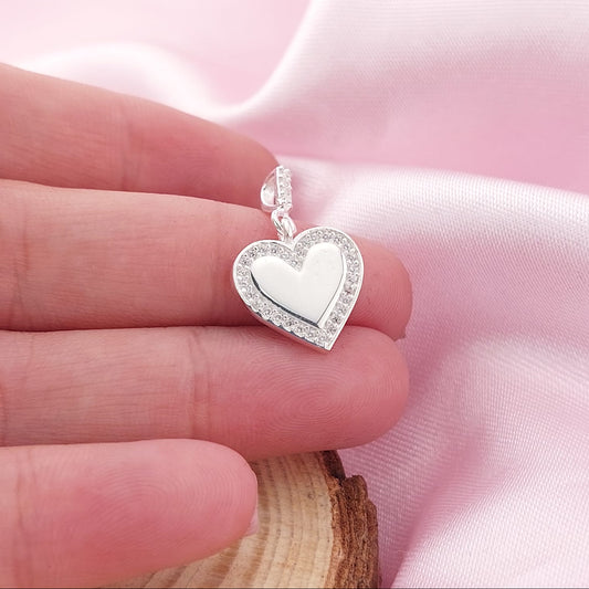 Dije Corazón 15mm Plata 925 26921
