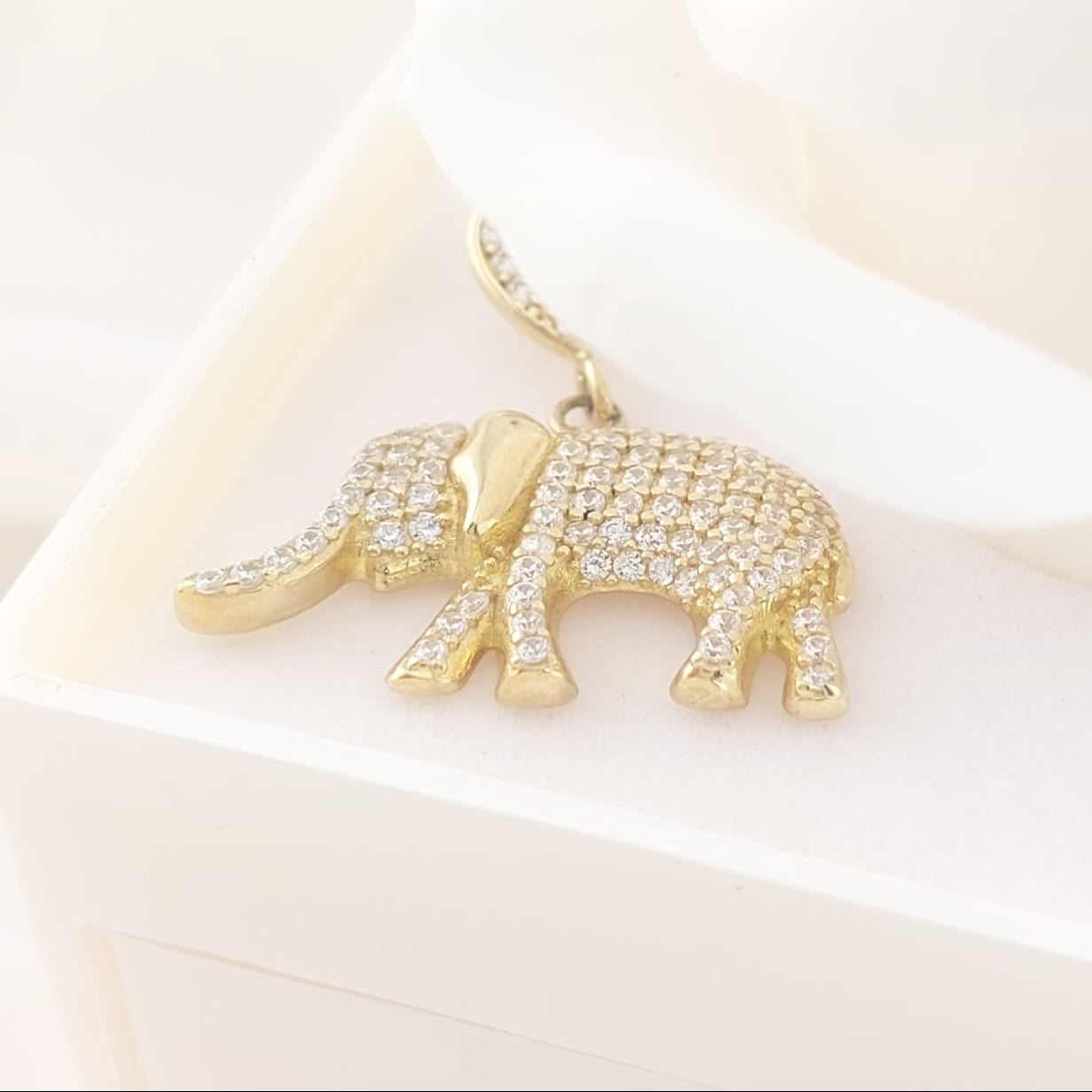 Dije Elefante 25mm Oro 2.1g 10K 18312