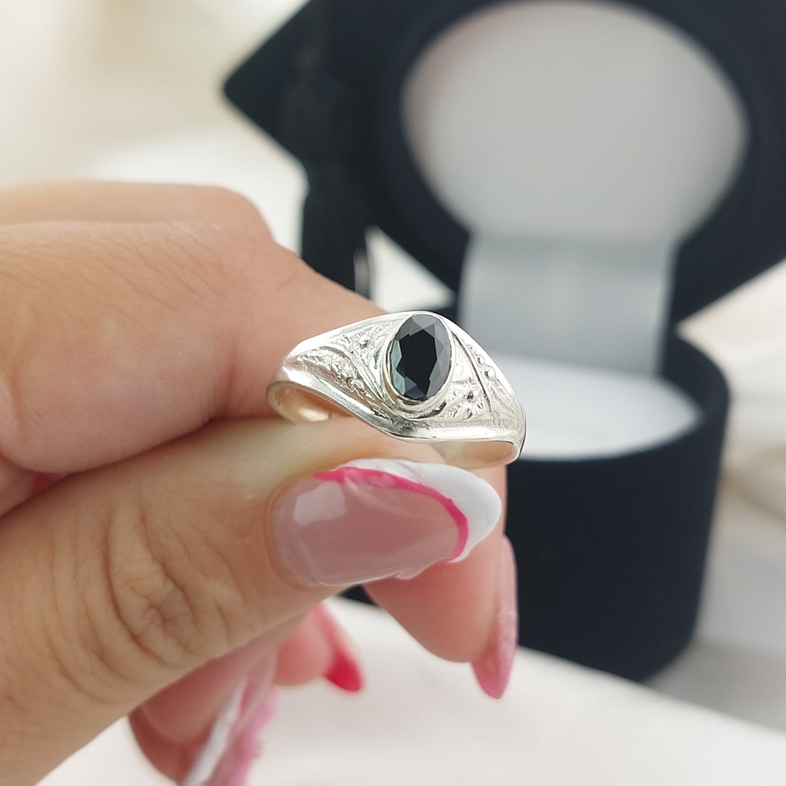 Anillo Graduación Liso Plata 925 25948