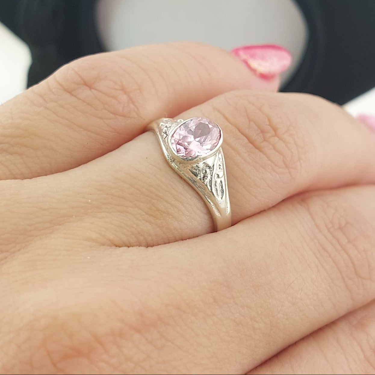 Anillo Graduación Liso Plata 925 25147