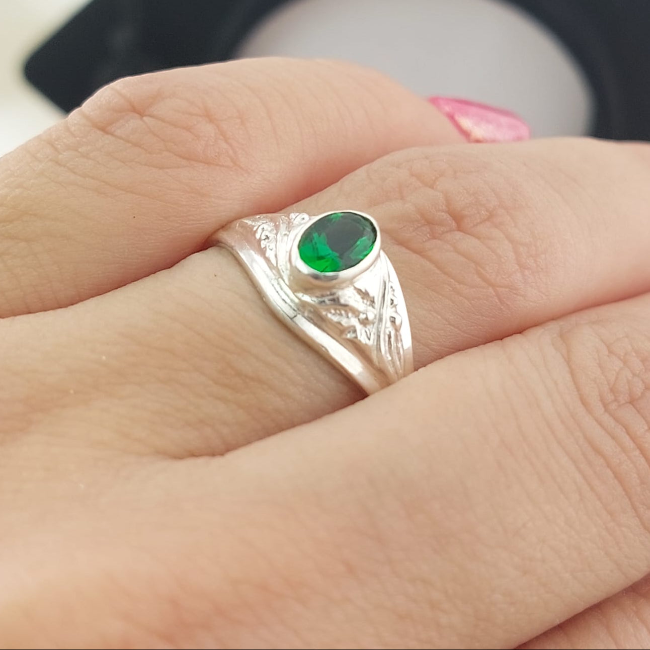 Anillo Graduación Liso Plata 925 25149