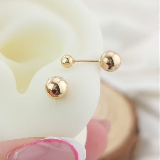 Dormilones Bola 5mm Oro 10K 15971