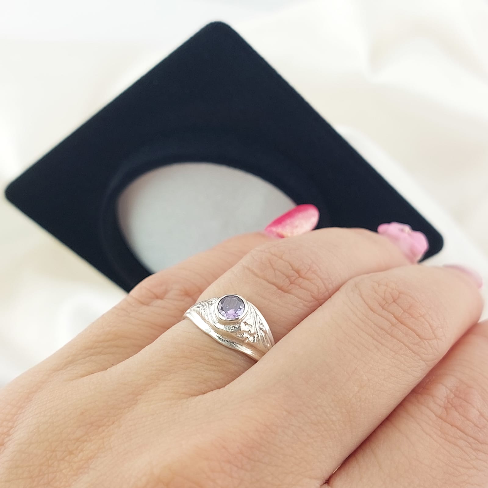 Anillo Graduación Kínder Plata 925 25991
