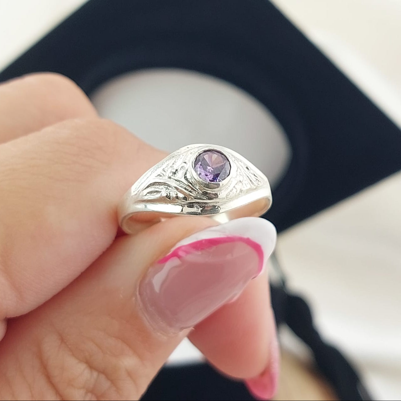 Anillo Graduación Kínder Plata 925 25991