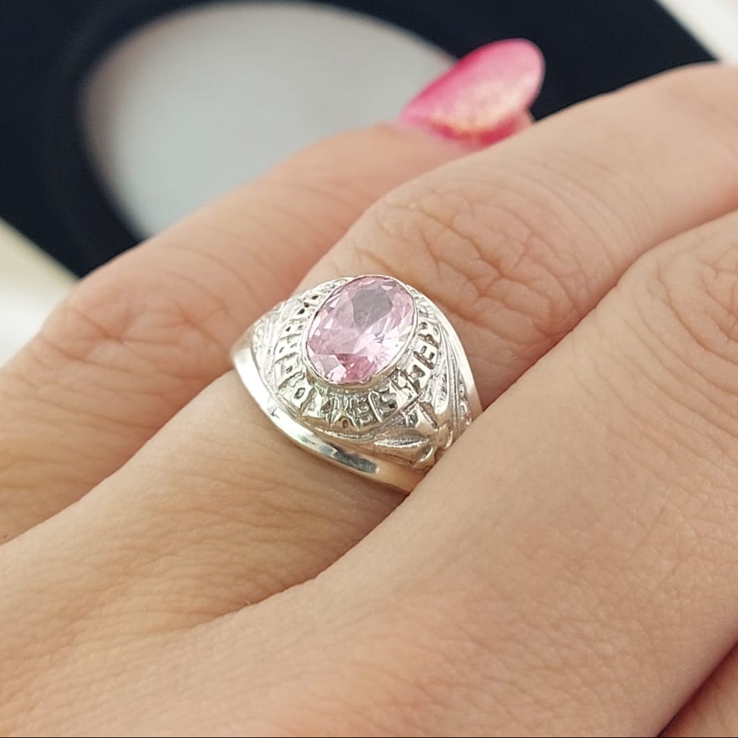 Anillo Graduación Sexto Plata 925 25964