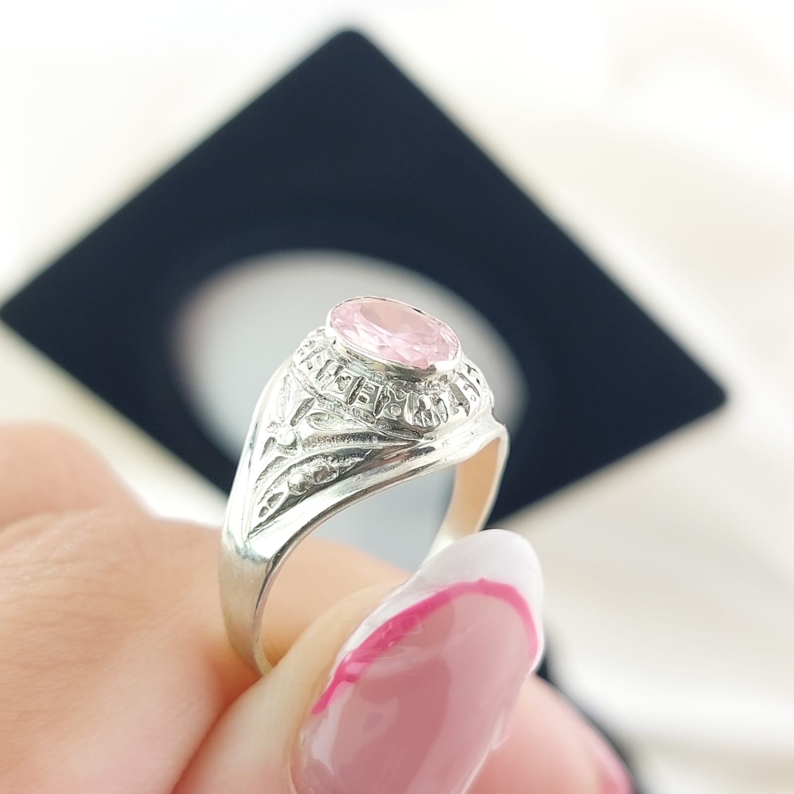 Anillo Graduación Sexto Plata 925 25964