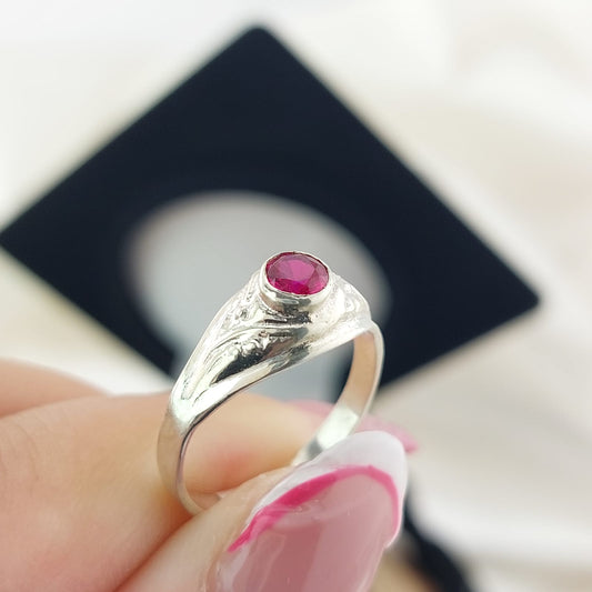 Anillo Graduación Kínder Plata 925 25150