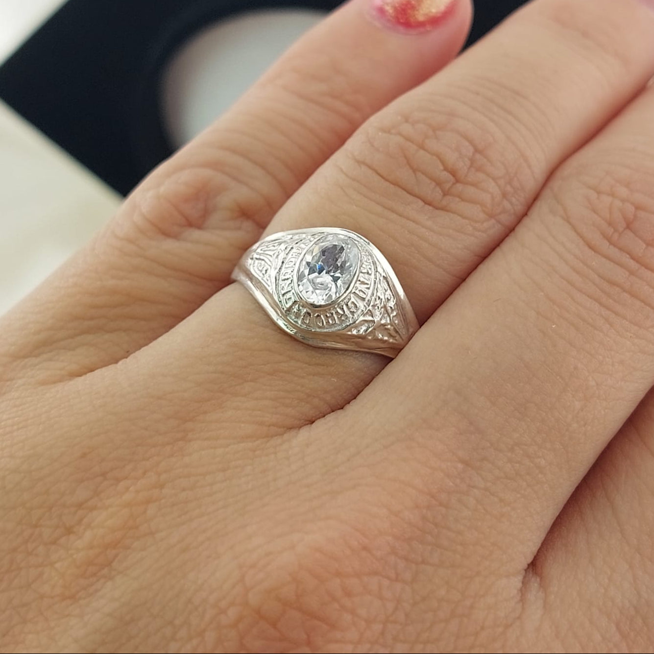 Anillo Graduación Sexto Plata 925 25146