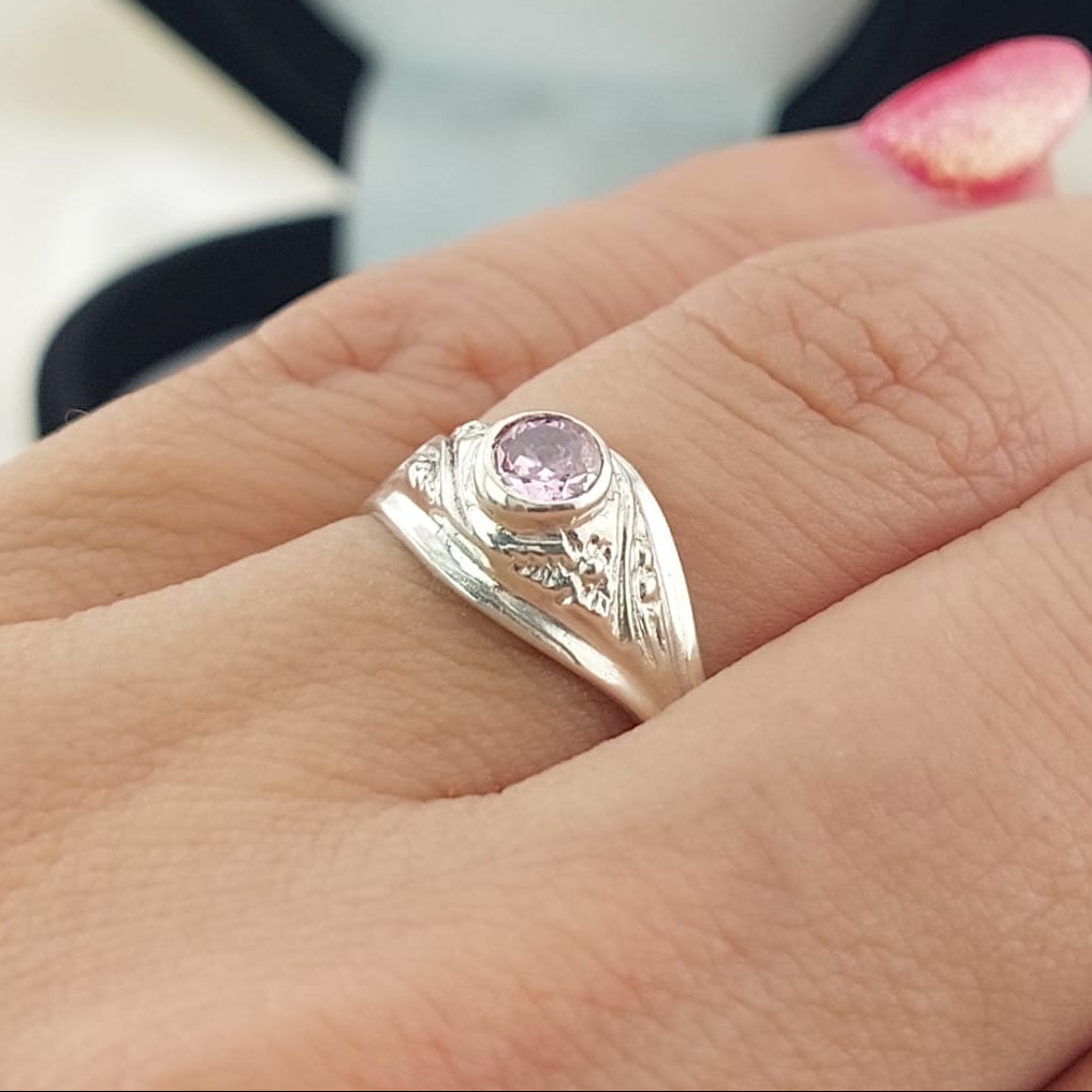 Anillo Graduación Kínder Plata 925 25156