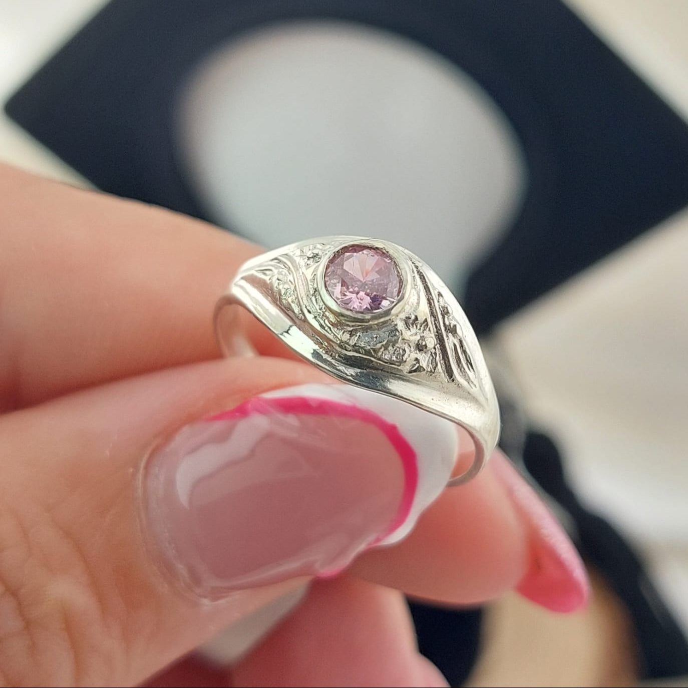 Anillo Graduación Kínder Plata 925 25156