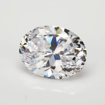 Piedra Cubic Zirconia AAA Oválo Blanco 5x7mm 27724