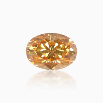 Piedra Cubic Zirconia AAA Oválo Champan 4x6mm 27711