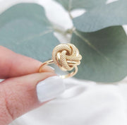 Anillo Nudo Dama Oro 10k 210000019462