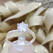 Anillo Compromiso Plata 925 210000024258