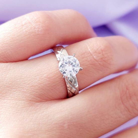 Anillo Compromiso Acero 210000009874