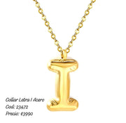 Collar Letra I Acero 210000023472