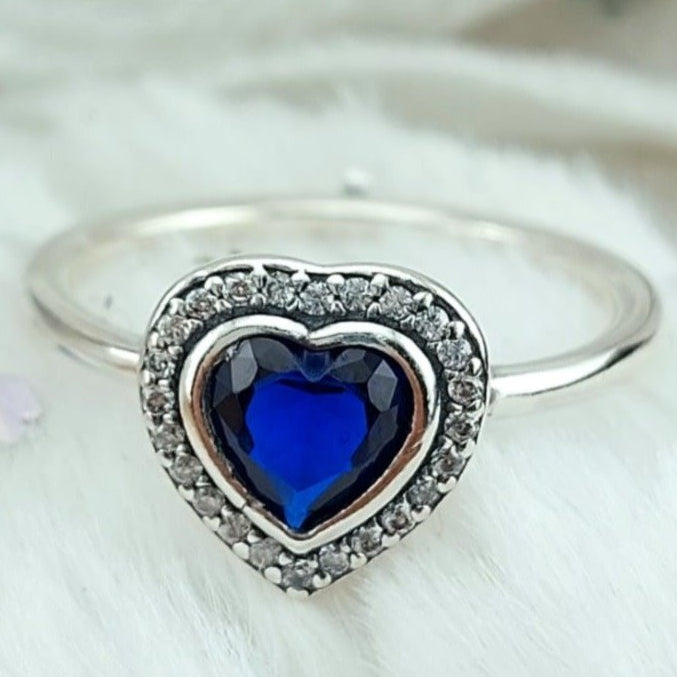 Anillo Dama Azul Plata 925 210000023999