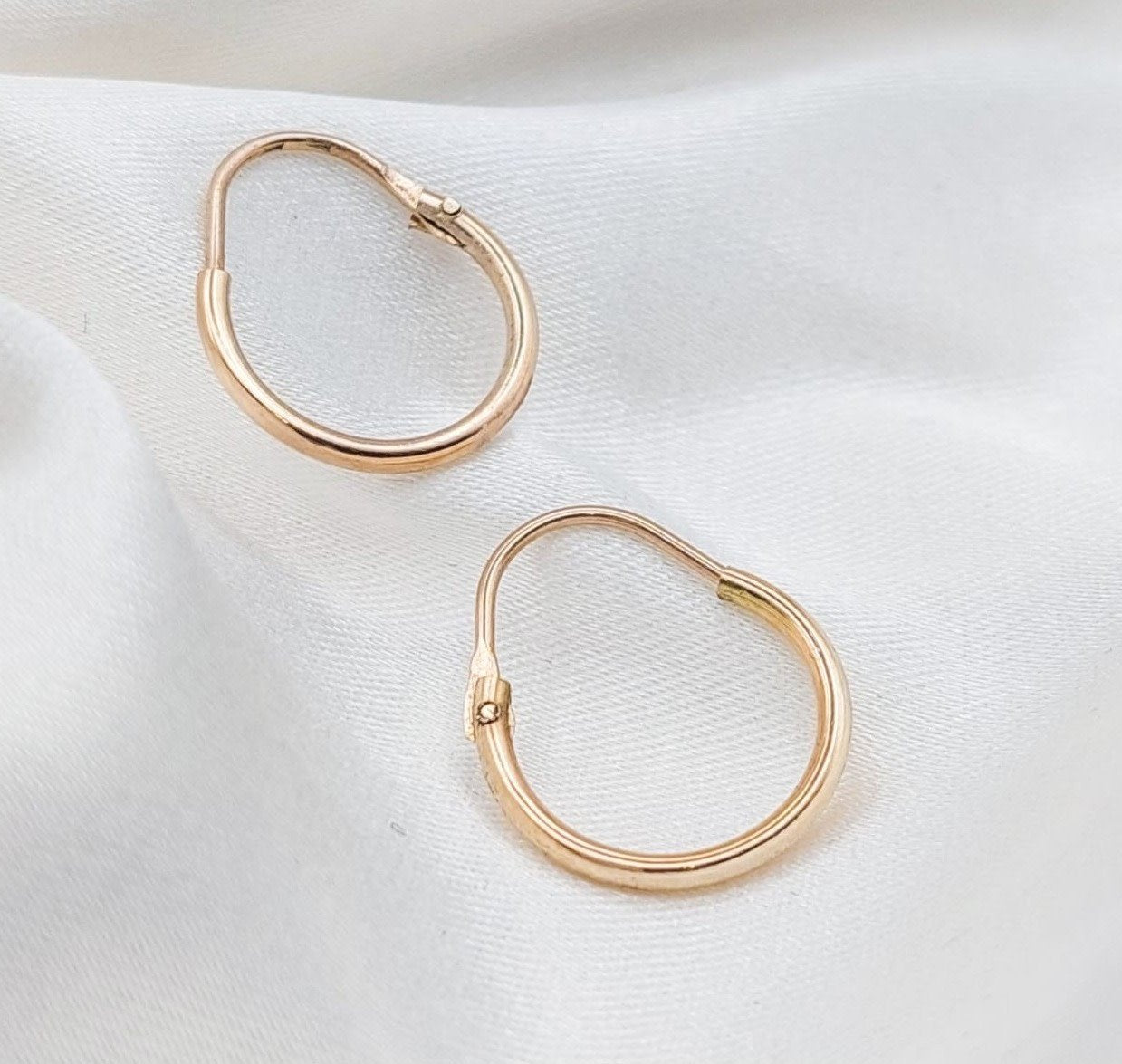 Argollas 14mm Oro Nacional 10k 210000017839