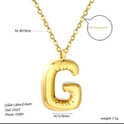 Collar Letra I Acero 210000023472