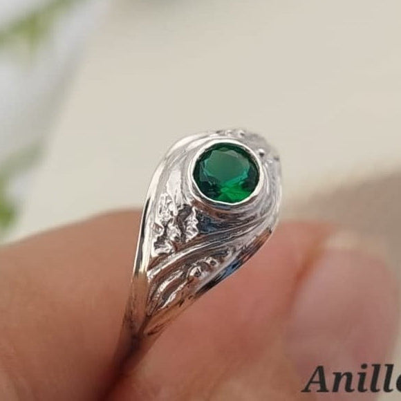 Graduación Liso Verde Plata 925 210000023622