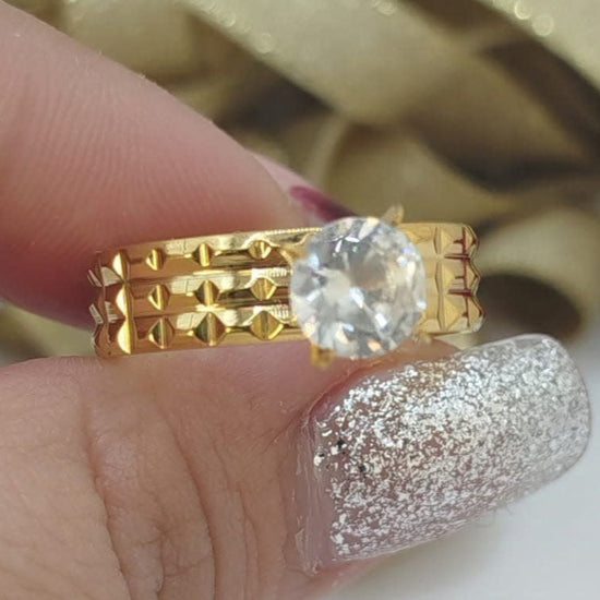 Anillo Compromiso Acero 210000008382