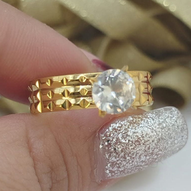 Anillo Compromiso Acero 210000008382