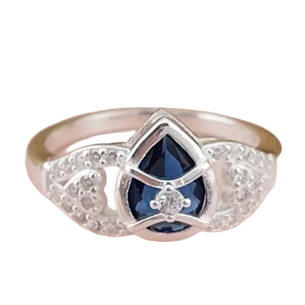 Anillo Dama Azul Plata 925 210000024592