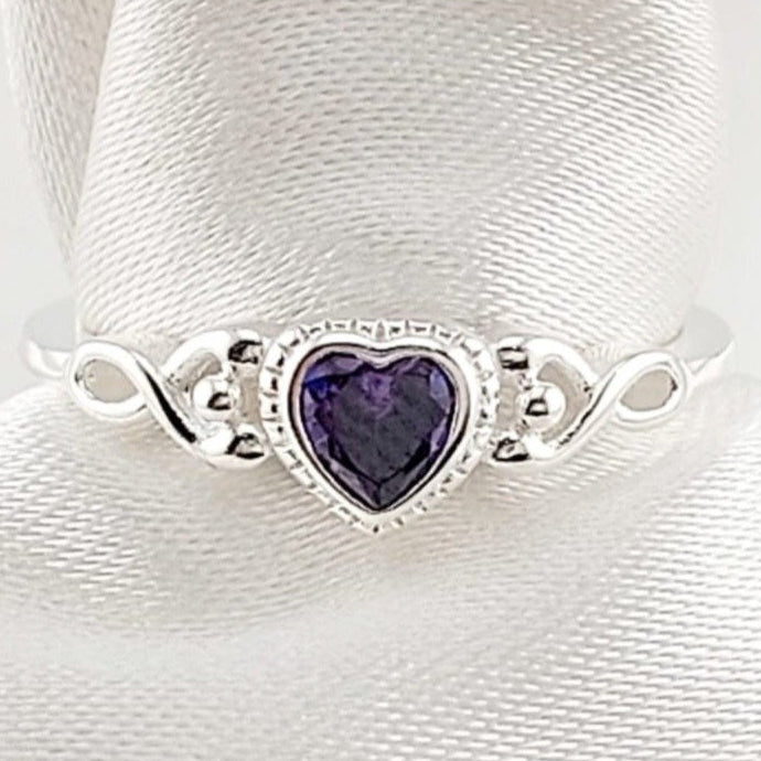 Anillo Dama / Nina Morado Plata 925 210000024619