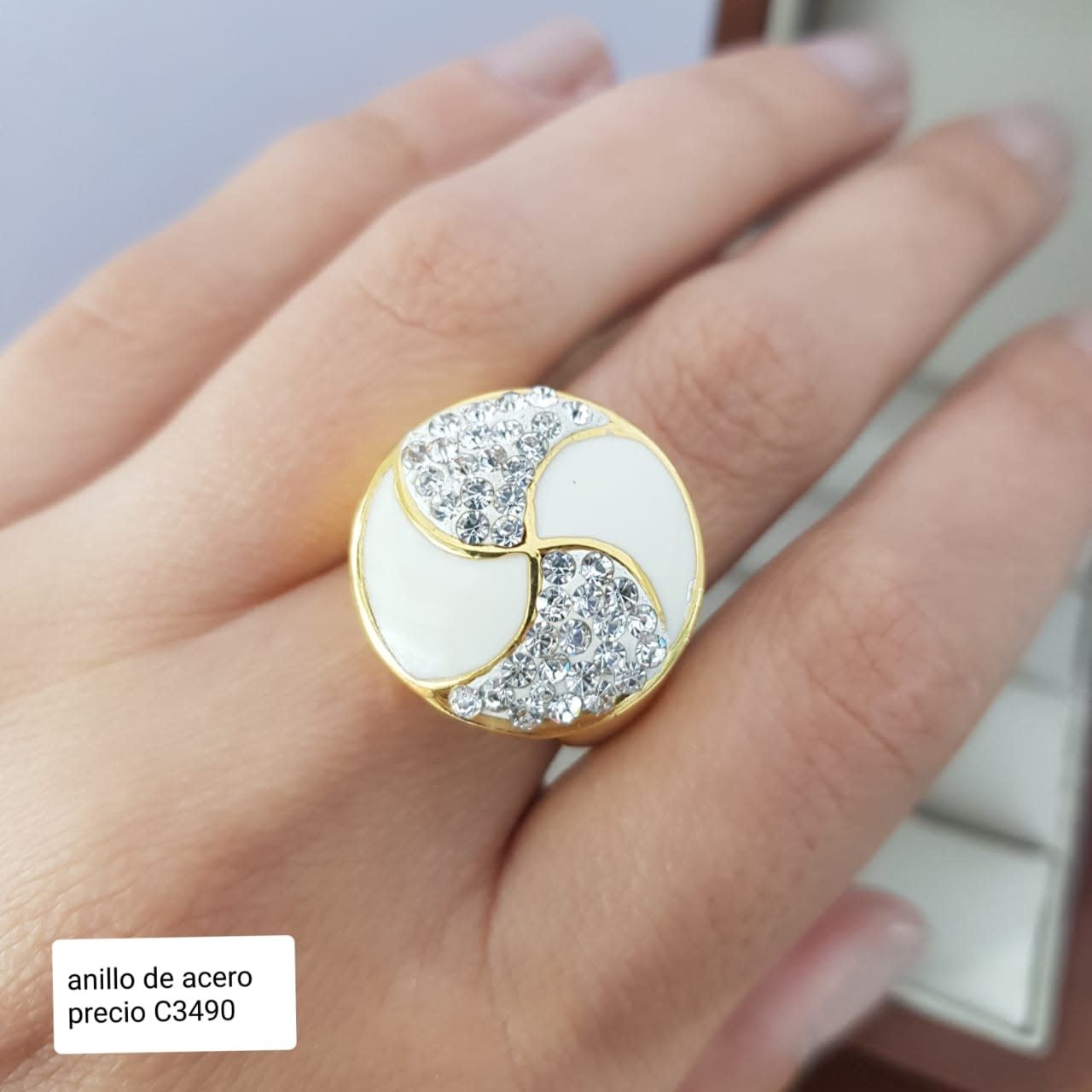 ANILLO DAMA ACERO 210000000951