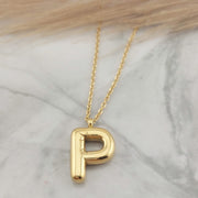 Collar Letra P Acero 210000023490