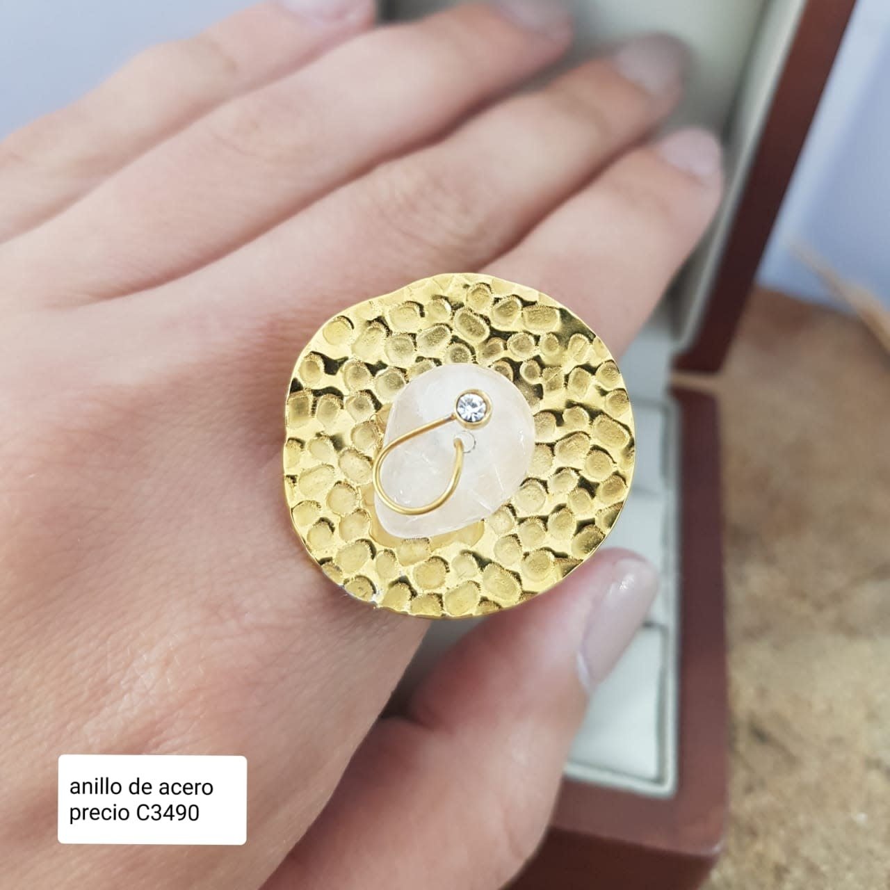 ANILLO DAMA ACERO 210000000964