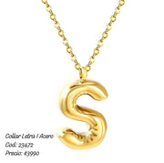 Collar Letra I Acero 210000023472