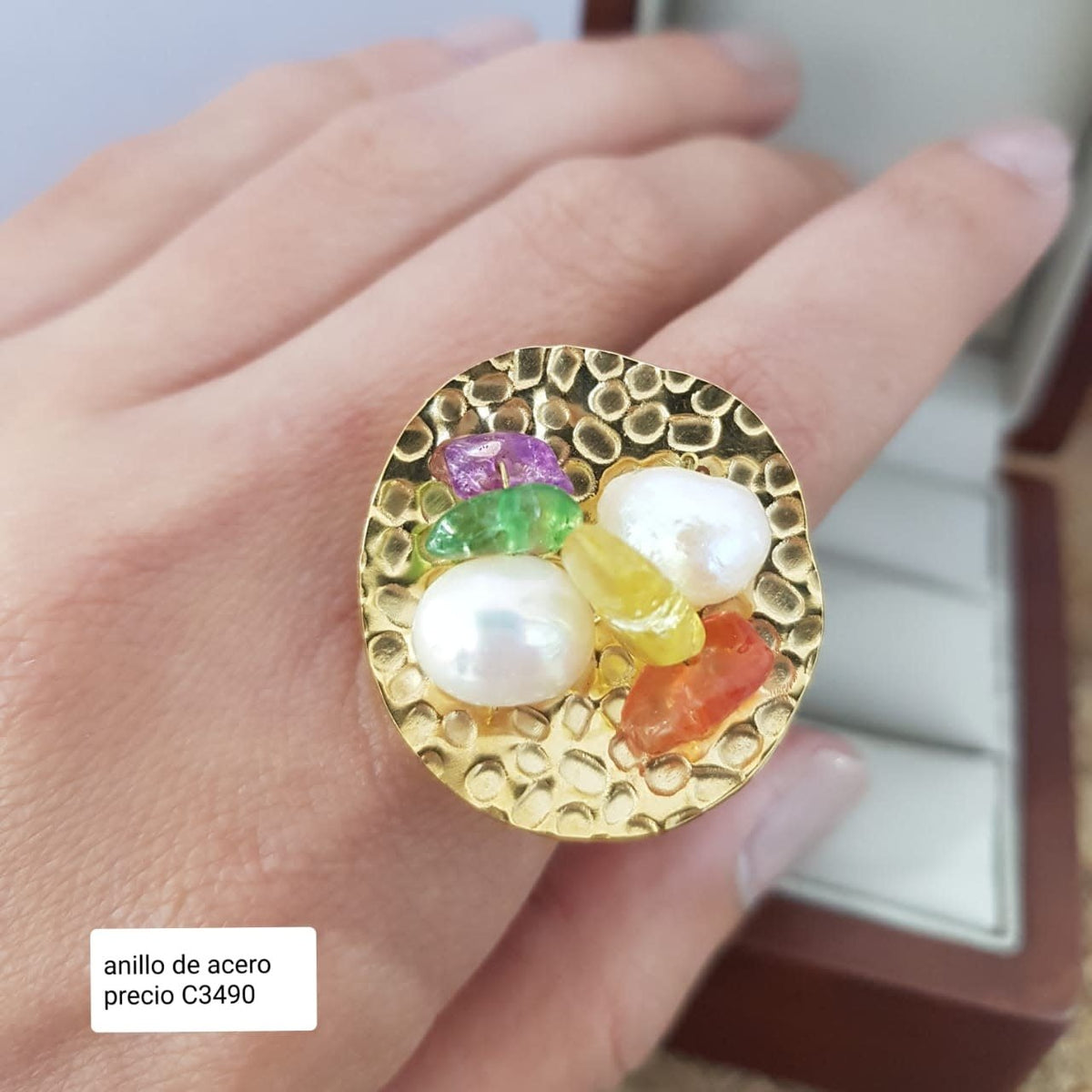 ANILLO DAMA ACERO 210000000960