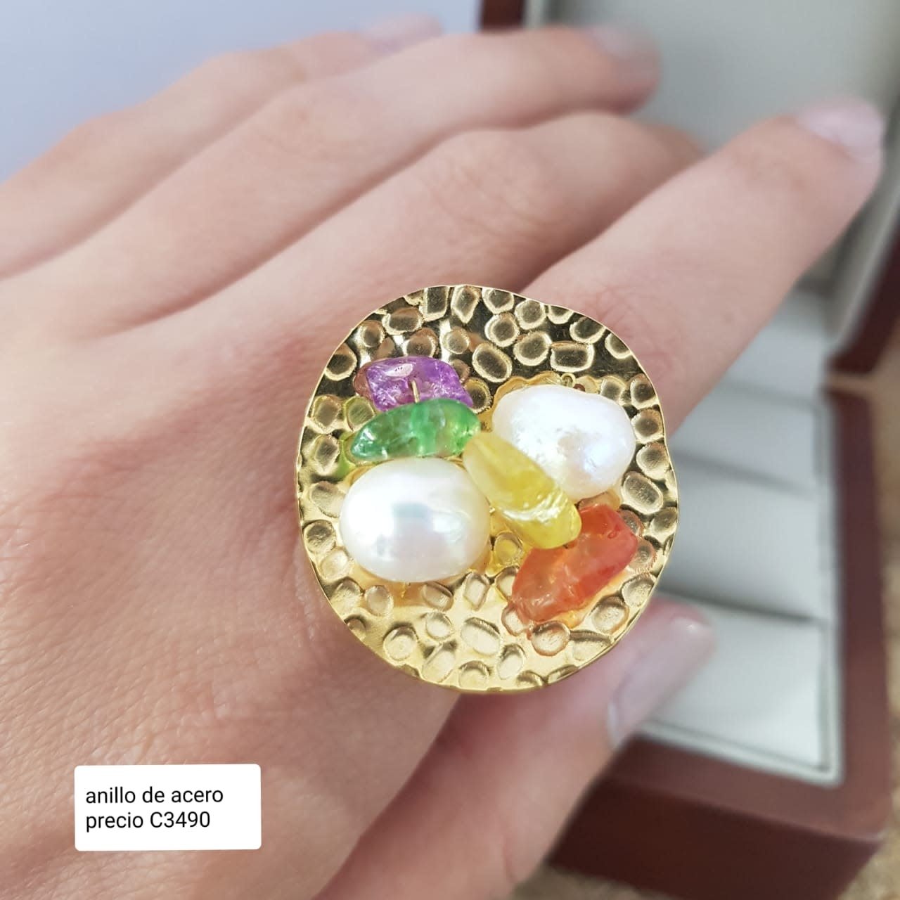 ANILLO DAMA ACERO 210000000960